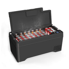 Tesla Model X Refrigerator Sub Trunk Drop-In Freezer with 40L App Control Fridge for Tesla Camping