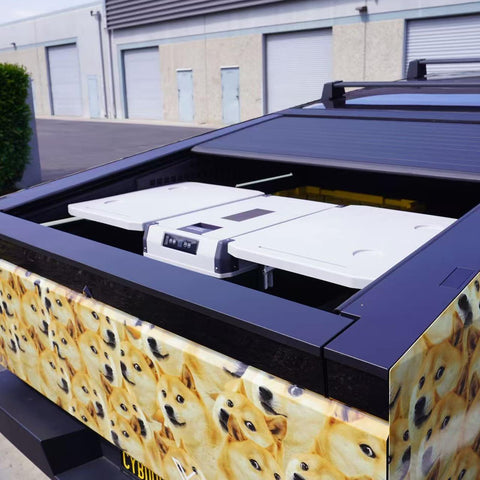 Foldable Portable Trunk Fridge for Tesla Cybertruck
