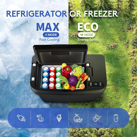 Tesla Model Y Refrigerator Sub Trunk Drop-In Freezer - 36 Quart Capacity