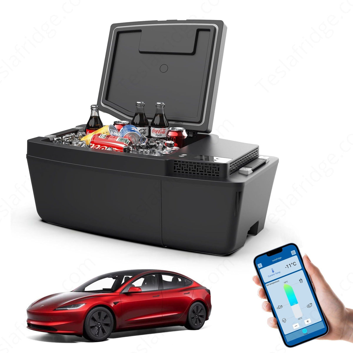 Tesla Model 3 Refrigerator Sub Trunk Drop-In Freezer - 21 Quart Capacity