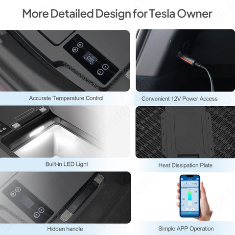 Tesla Model 3 Refrigerator Sub Trunk Drop-In Freezer - 21 Quart Capacity