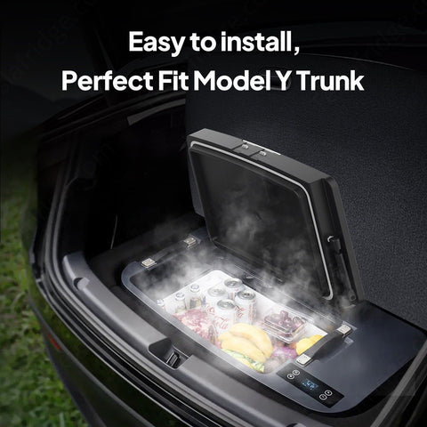 Tesla Model Y Refrigerator Sub Trunk Drop-In Freezer - 36 Quart Capacity