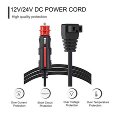 12V/24 DC Power Cable For Tesla Fridge